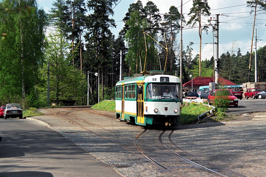 Tatra T3m #52