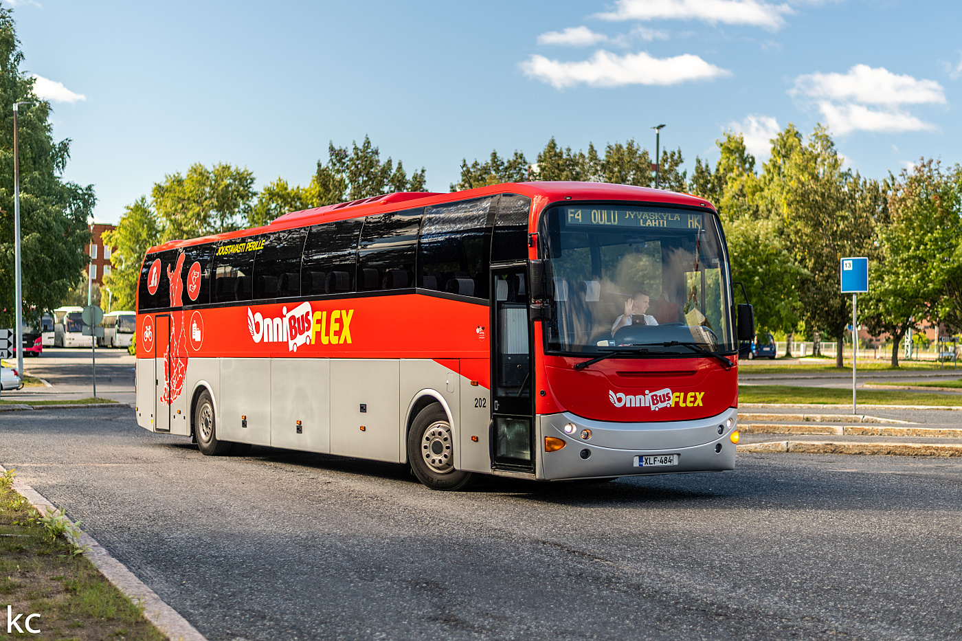 Scania K114IB / Lahti Eagle 13,5m #202