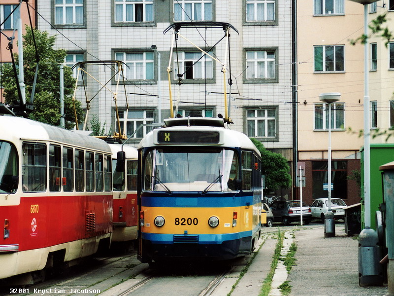 Tatra T3G #8200